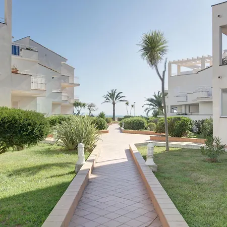 En 1ª Linea De Playa En Con Terraza, Vista Al Mar Y Parking Comunitario - Es-258-3