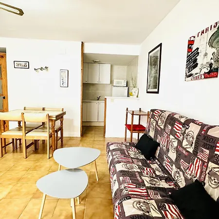 En 1ª Linea De Playa En Con Terraza, Vista Al Mar Y Parking Comunitario - Es-258-3 Appartamento